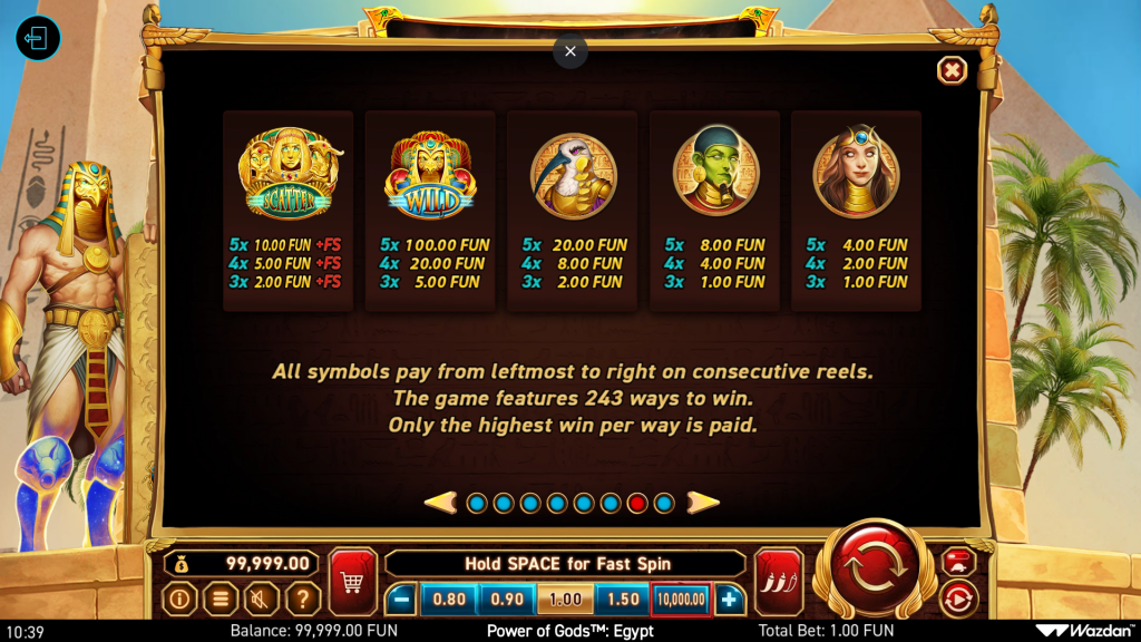 Power of Gods: Egypt High Symbols